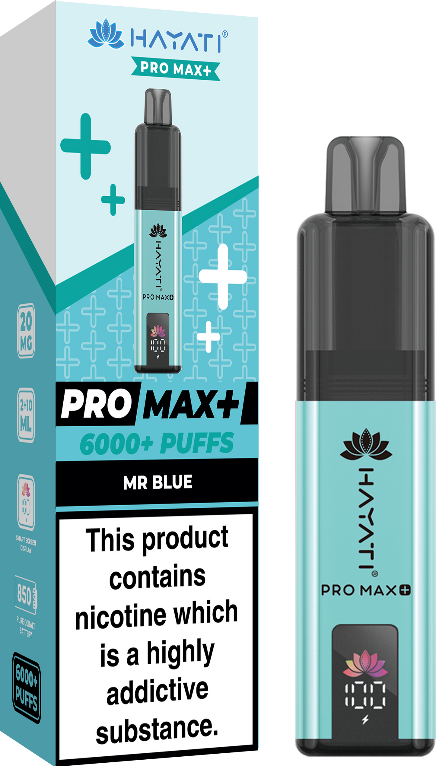 Hayati Pro Max Plus 6000 Prefilled Vape Box of 5