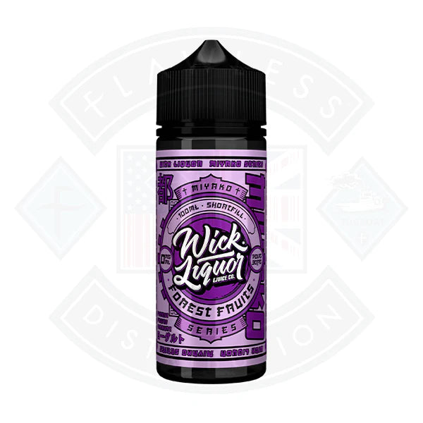 Buy Wick Liquor Miyako Series 0mg 100ml Shortfill