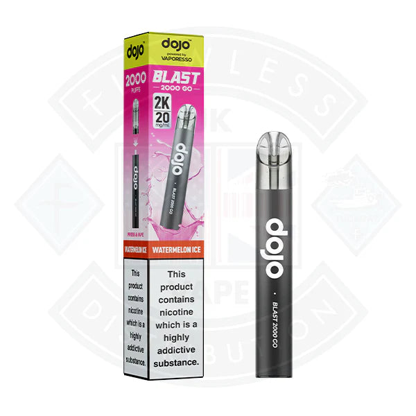 Buy Vaporesso Dojo Blast 2000 GO Transparent Prefilled Vape Kit