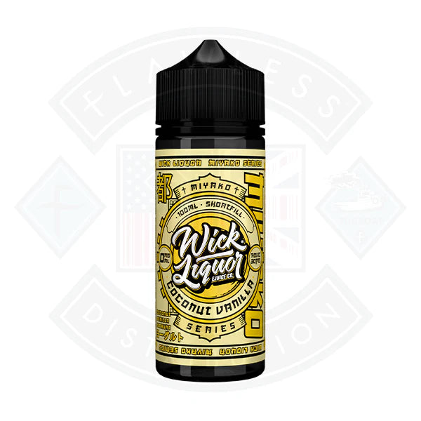 Buy Wick Liquor Miyako Series 0mg 100ml Shortfill