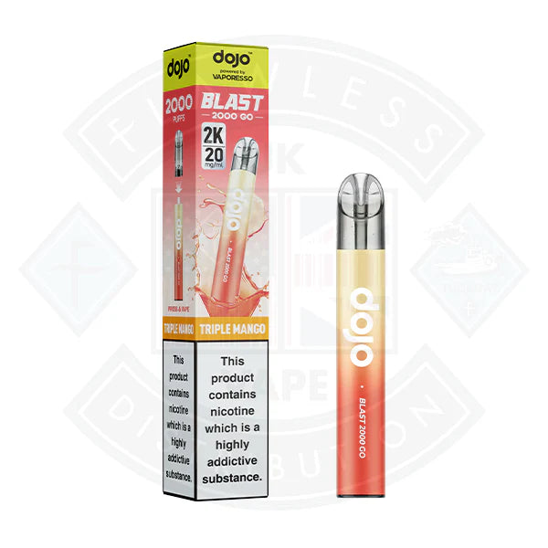 Buy Vaporesso Dojo Blast 2000 GO Transparent Prefilled Vape Kit