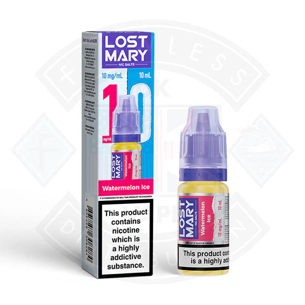 Buy LOST MARY (10mg) Nic Salts E-Liquid 10ml