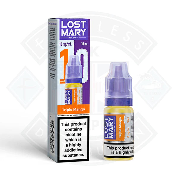 Buy LOST MARY (10mg) Nic Salts E-Liquid 10ml