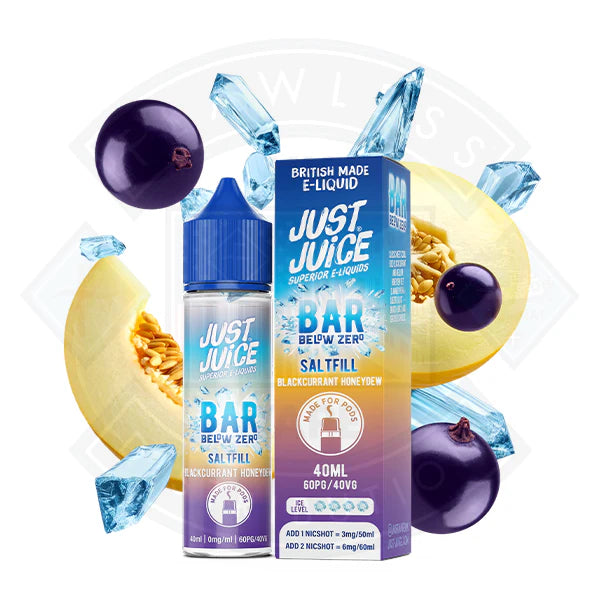 Buy Just Juice BAR Below Zero 40ml Saltfill