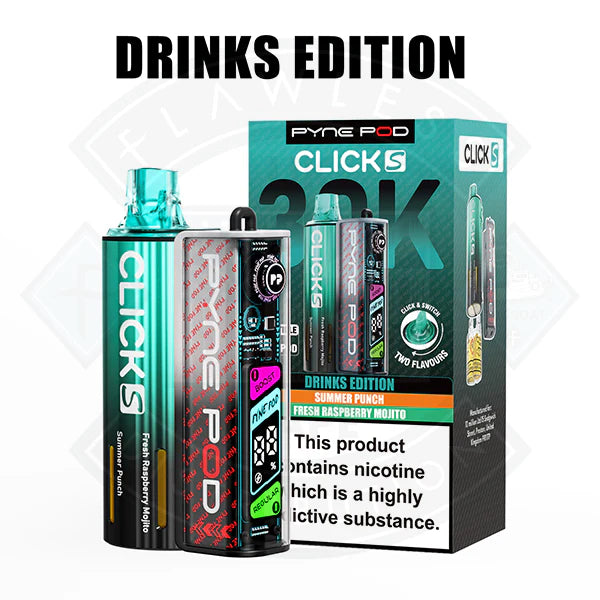 Buy Pyne Pod Click S 30K Prefilled Vape Kit