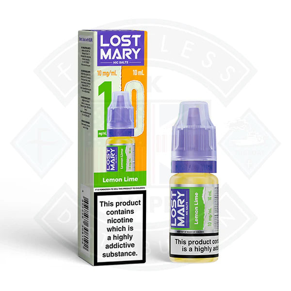 Buy LOST MARY (10mg) Nic Salts E-Liquid 10ml