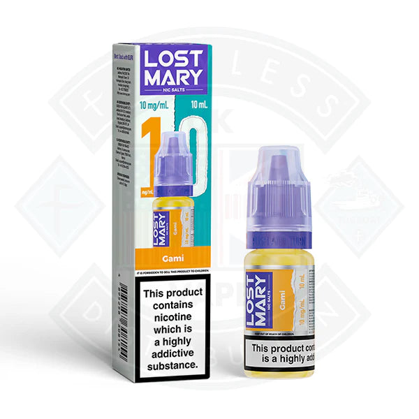 Buy LOST MARY (10mg) Nic Salts E-Liquid 10ml