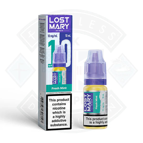 Buy LOST MARY (10mg) Nic Salts E-Liquid 10ml