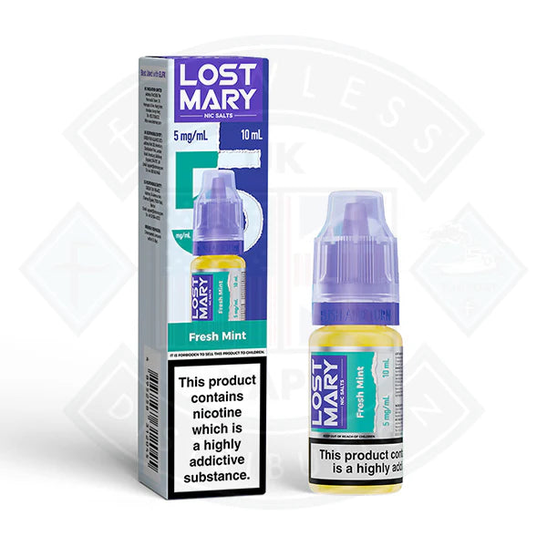 Buy LOST MARY (5mg) Nic Salts E-Liquid 10ml