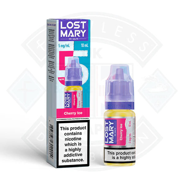 Buy LOST MARY (5mg) Nic Salts E-Liquid 10ml