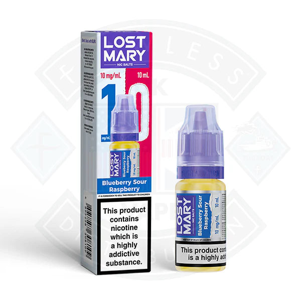 Buy LOST MARY (10mg) Nic Salts E-Liquid 10ml