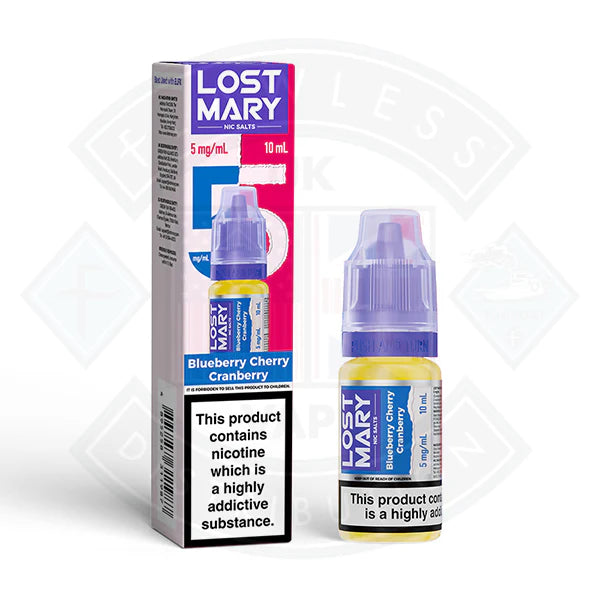 Buy LOST MARY (5mg) Nic Salts E-Liquid 10ml