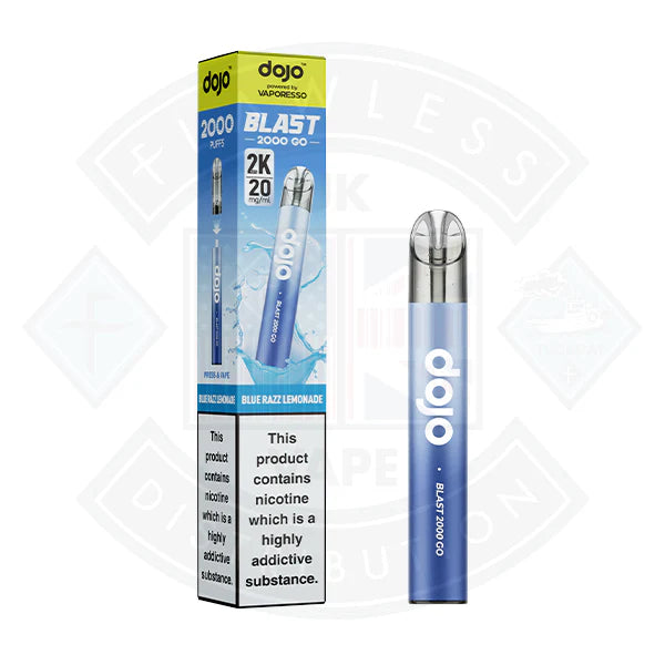 Buy Vaporesso Dojo Blast 2000 GO Transparent Prefilled Vape Kit