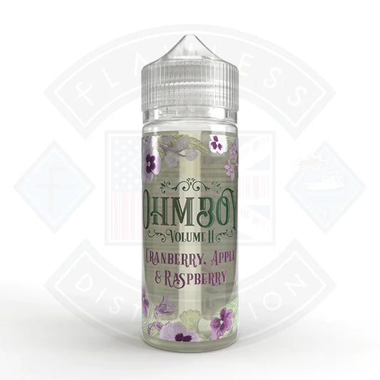 Buy Ohm Boy - Volume II - Cranberry, Apple and Raspberry Shortfill 0mg 100ml