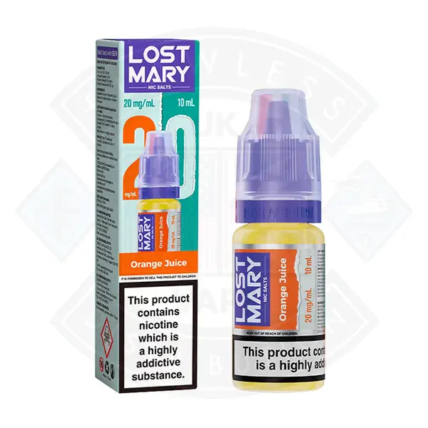 Buy LOST MARY (20mg) Nic Salts E-Liquid 10ml