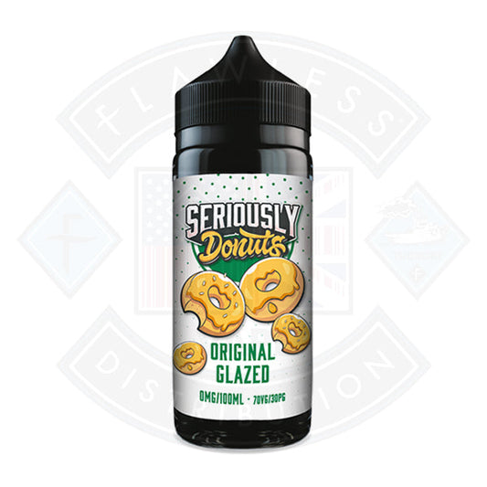 Buy Doozy Vape Seriously Donuts Original Glazed 0mg 100ml Shortfill