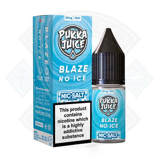 Buy Pukka Juice - Nic Salt Blaze No Ice 10ml E-liquid
