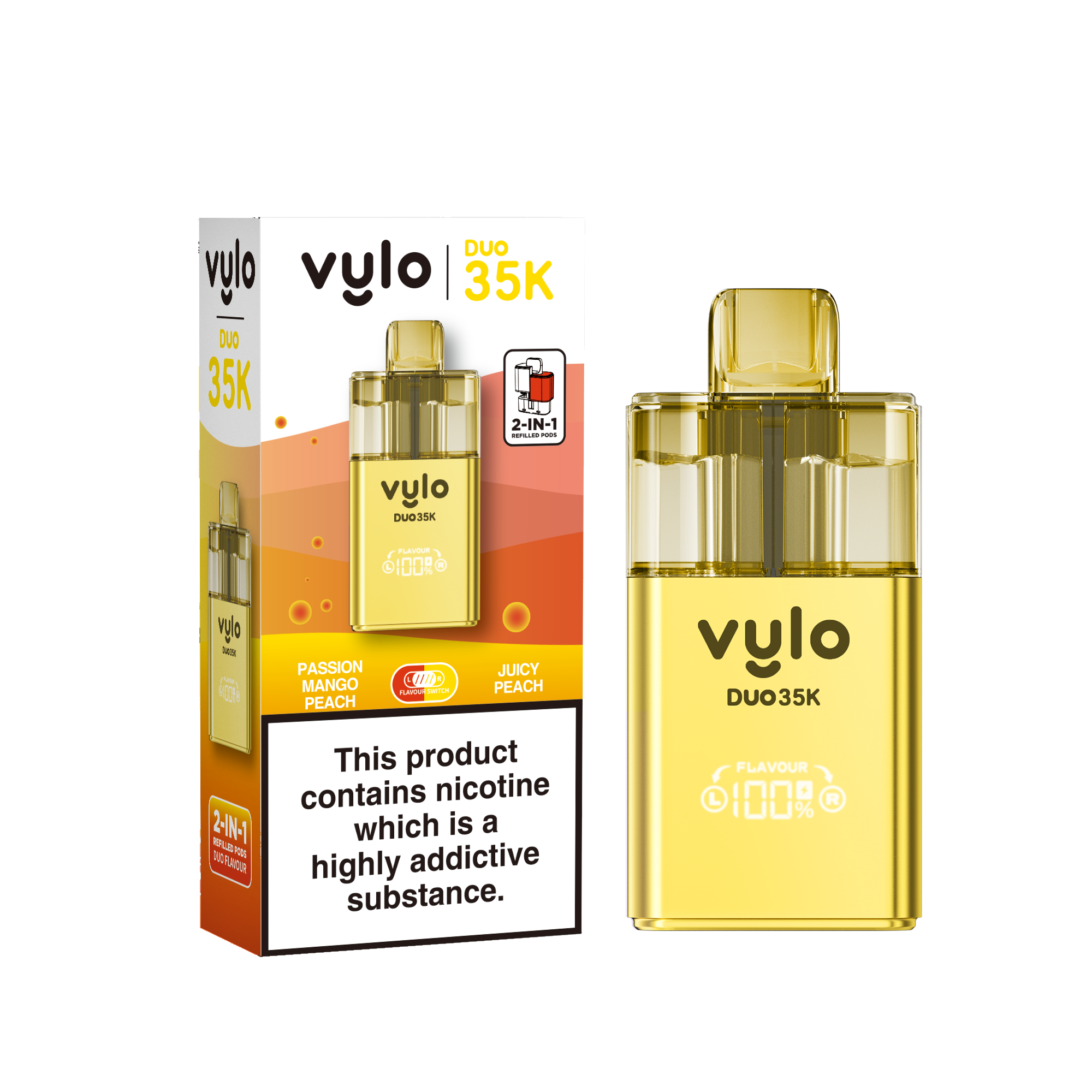 Vylo Duo 35k Prefilled Pod Kit Box of 5