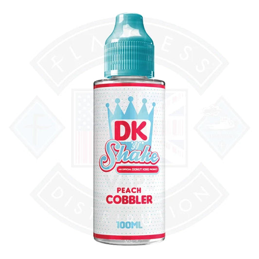 Buy Donut King Shakes - Peach Cobbler 0mg 100ml Shortfill