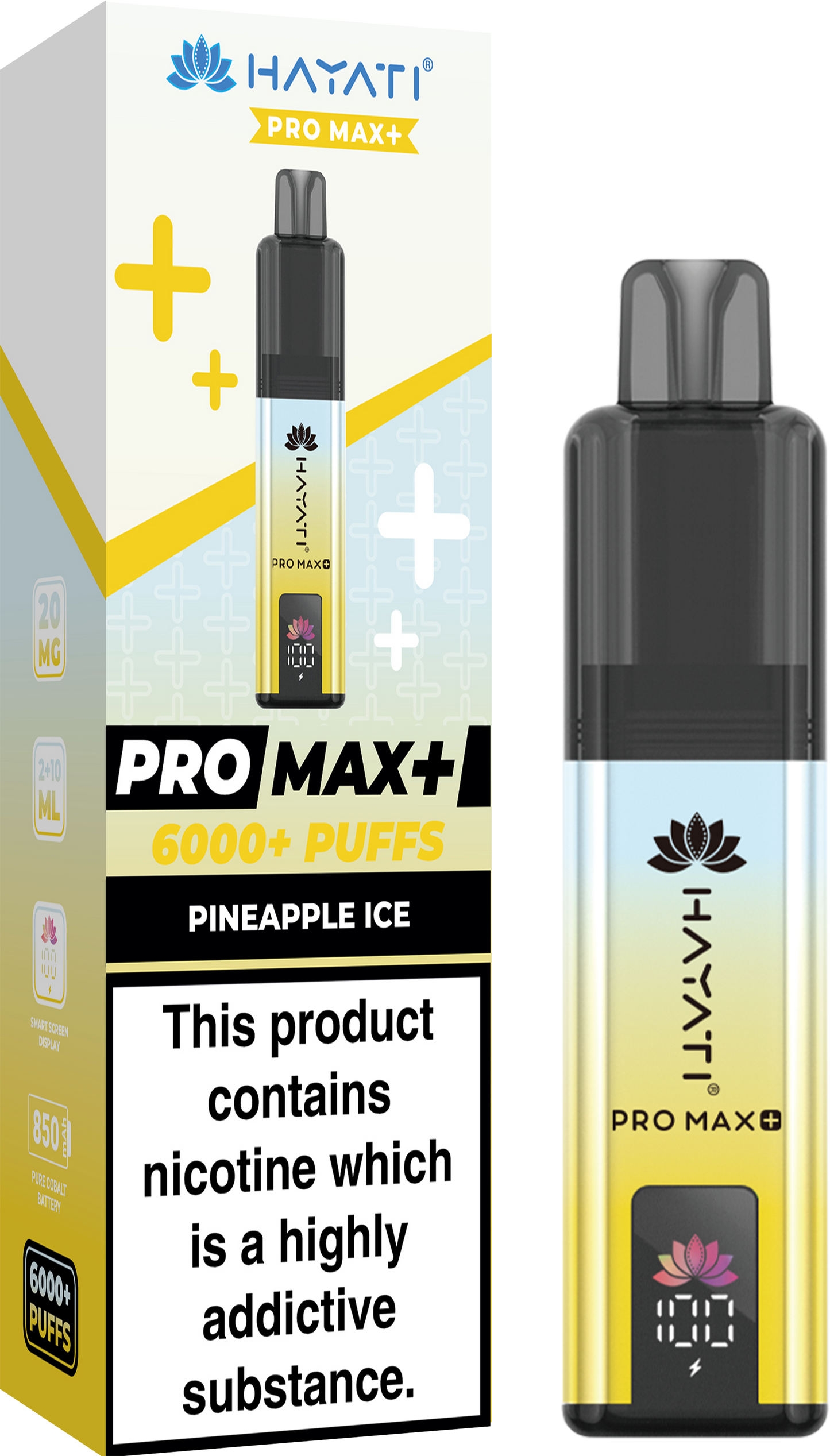 Hayati Pro Max Plus 6000 Prefilled Vape Box of 5