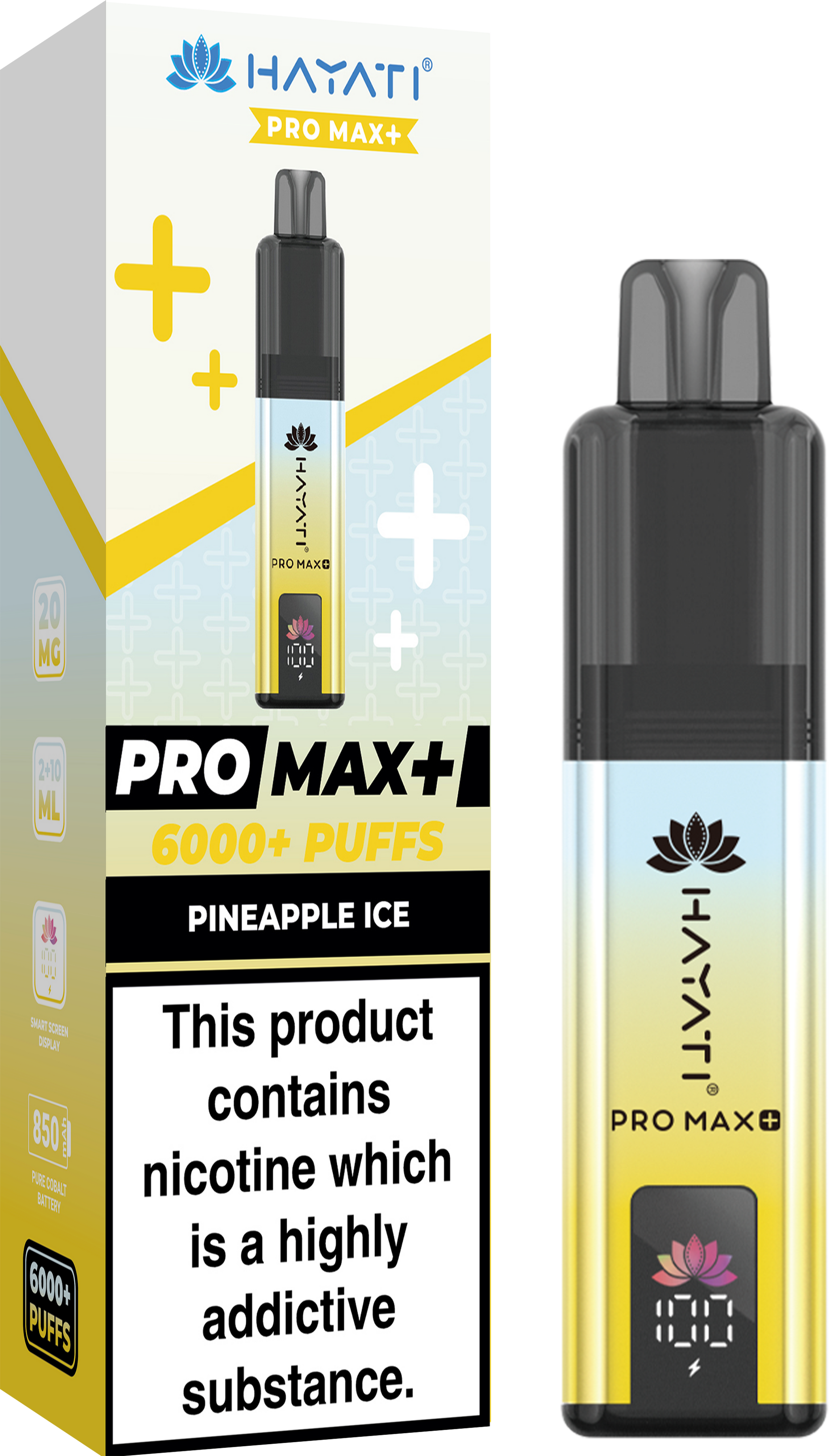Hayati Pro Max Plus 6000 Prefilled Vape Box of 5