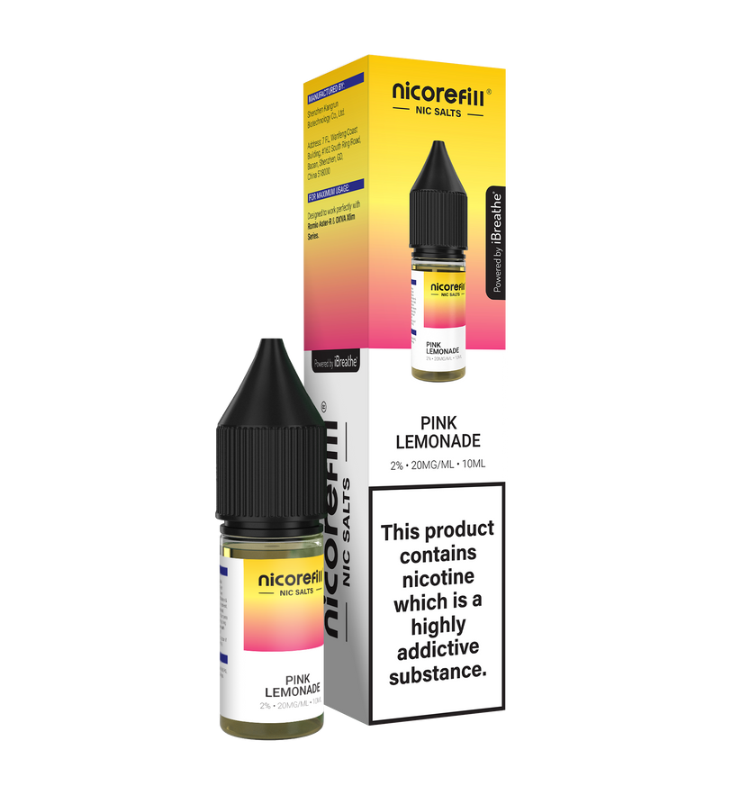 Nicorefill Nic Salt 10ml E-Liquid Box of 10