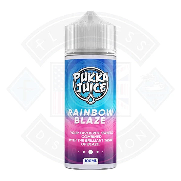 Buy Pukka Juice Rainbow Blaze 100ml 0mg Shortfill E-liquid