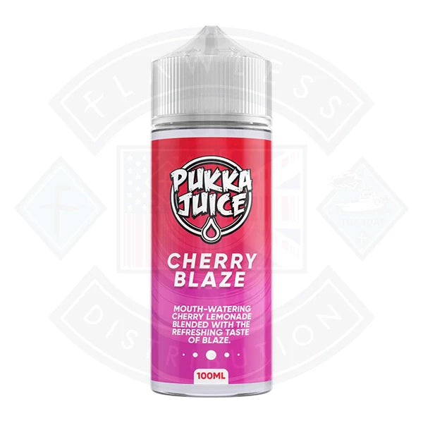 Buy Pukka Juice Cherry Blaze 100ml 0mg Shortfill E-liquid