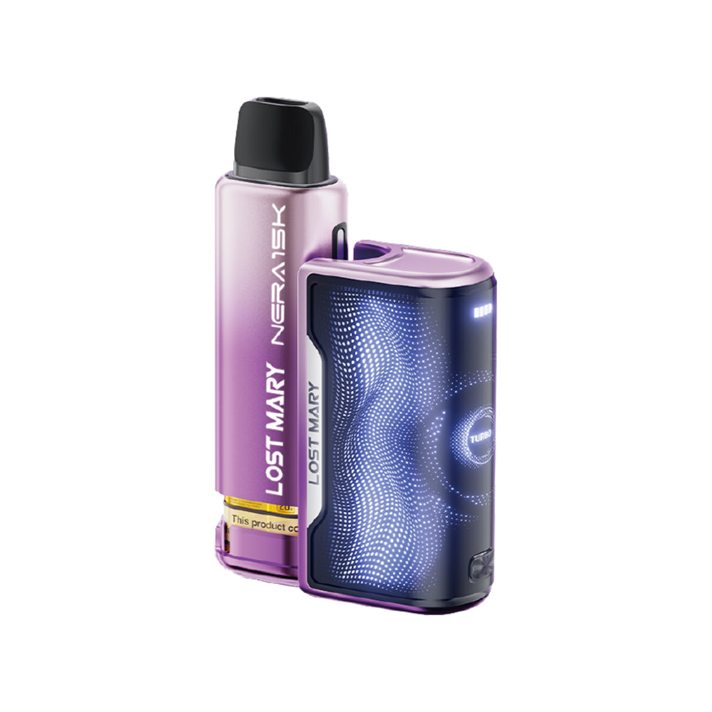 Buy Lost Mary Nera 30K Disposable Vape Box of 5 Purple Edition