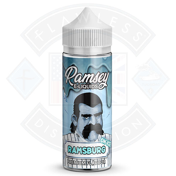 Buy Ramsey E-Liquids Ramsburg on Ice 0mg 100ml Shortfill