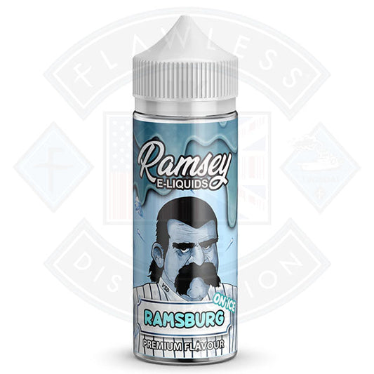 Buy Ramsey E-Liquids Ramsburg on Ice 0mg 100ml Shortfill