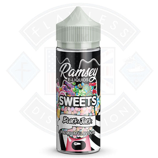 Buy Ramsey E-Liquids Sweets - Blackjack 0mg 100ml Shortfill