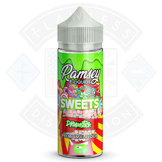 Buy Ramsey E-Liquids Sweets - Drumstick 0mg 100ml Shortfill