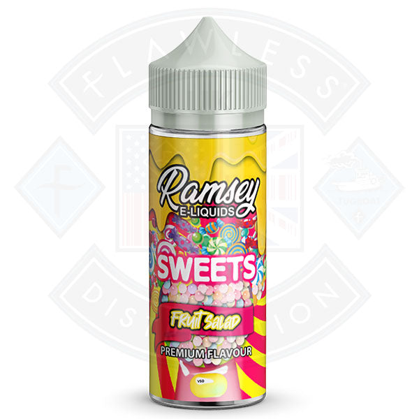 Buy Ramsey E-Liquids Sweets - Fruit Salad 0mg 100ml Shortfill