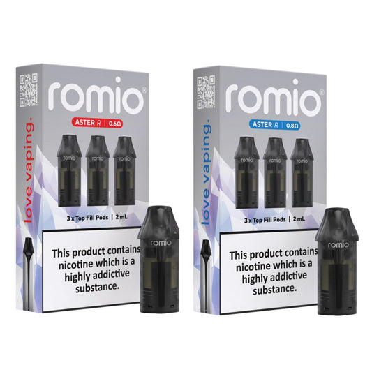 Buy Romio Aster R Replacement Pods Pack of 3