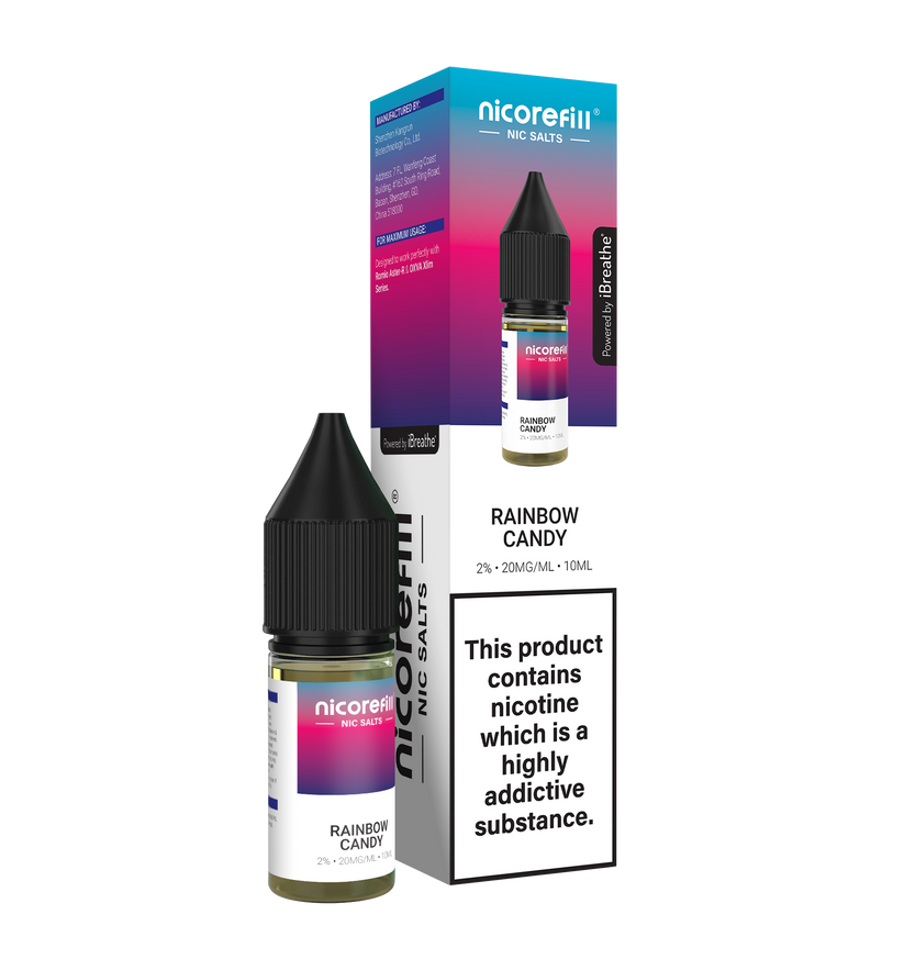 Nicorefill Nic Salt 10ml E-Liquid Box of 10