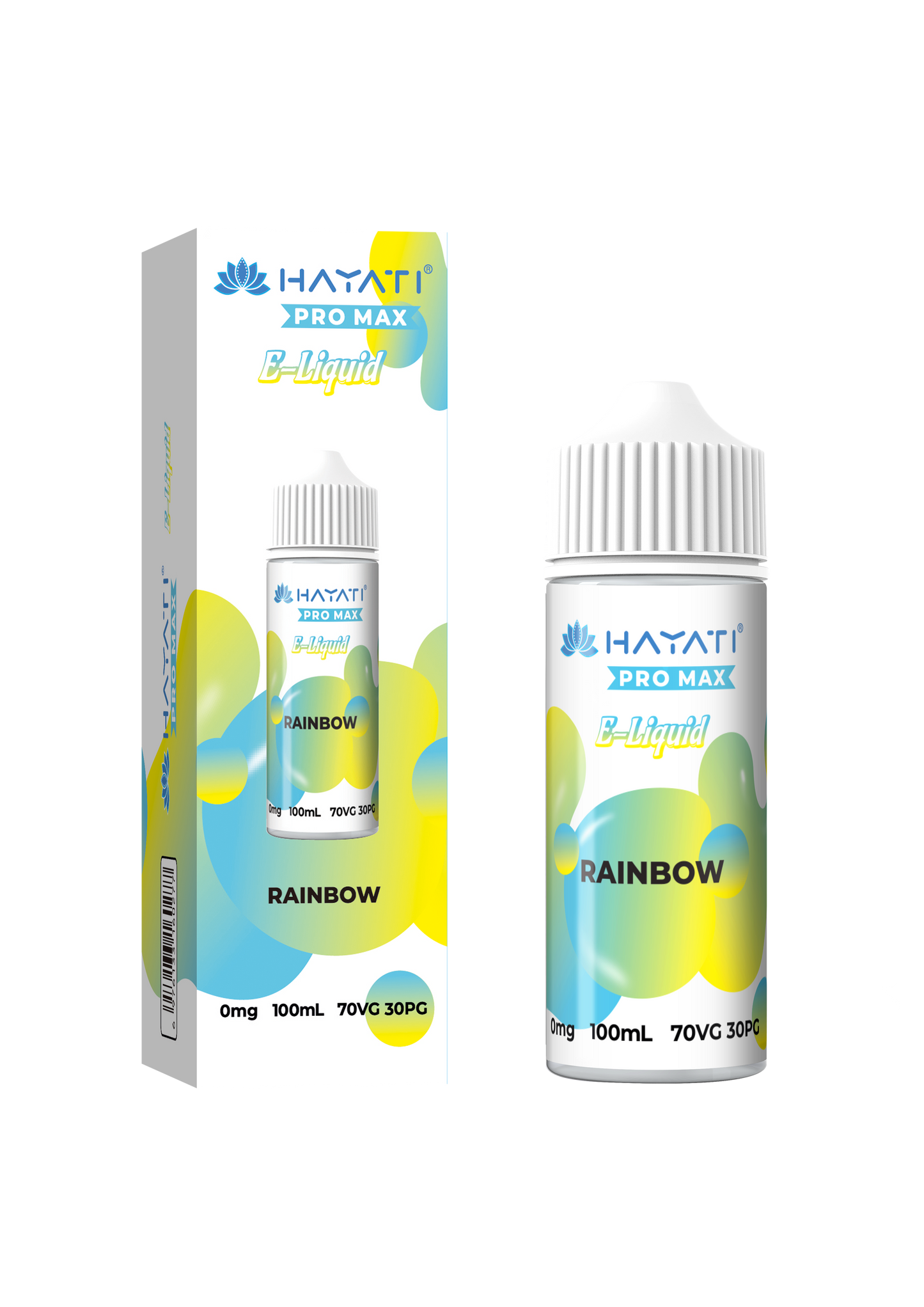 Buy Hayati Pro Max E-liquid 100ml Vape Juice Rainbow