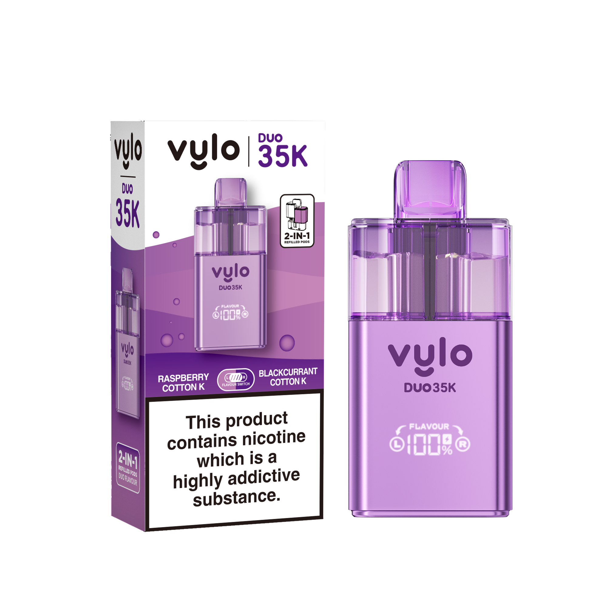 Vylo Duo 35k Prefilled Pod Kit Box of 5