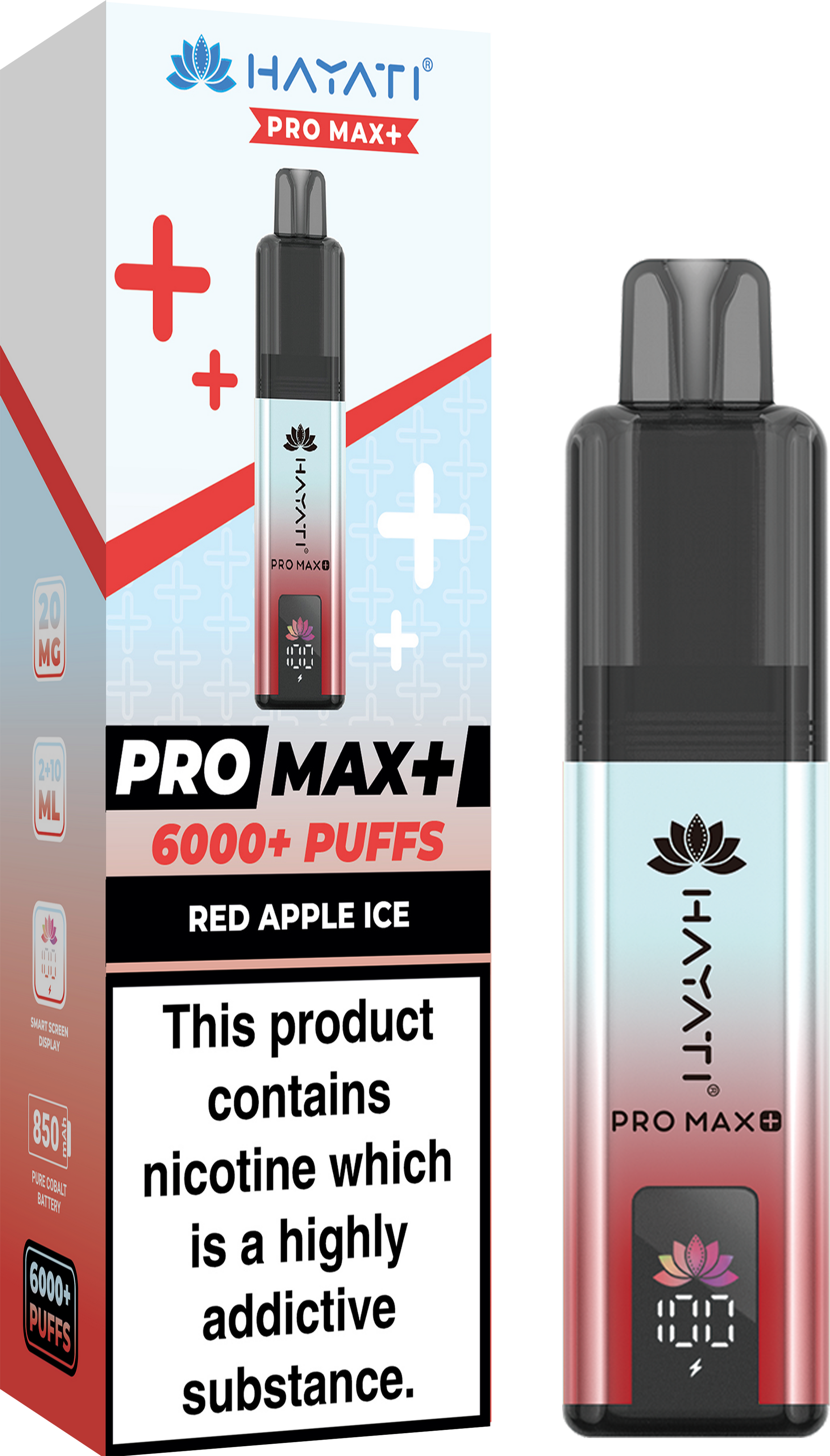 Hayati Pro Max Plus 6000 Prefilled Vape Box of 5