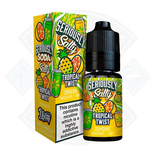 Buy Doozy Vape Seriously Salty Sodas Tropical Twist 10ml