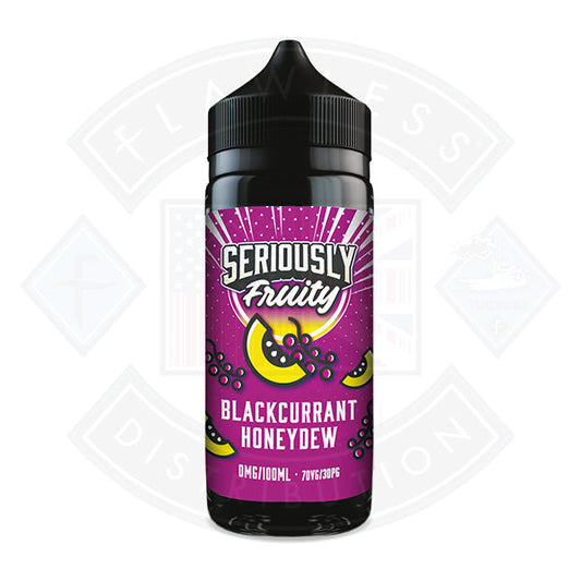 Buy Doozy Vape Seriously Fruity Blackcurrant Honeydew 0mg 100ml Shortfill