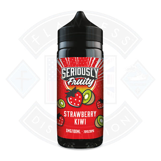 Buy Doozy Vape Seriously Fruity Strawberry Kiwi 0mg 100ml Shortfill