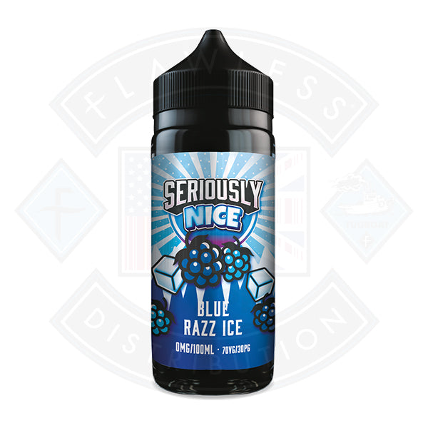 Buy Doozy Vape Seriously Nice Blue Razz Ice 0mg 100ml Shortfill
