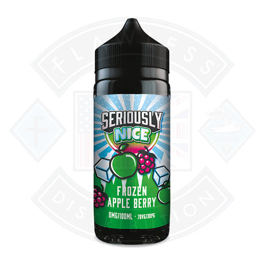 Buy Doozy Vape Seriously Nice Frozen Apple Berry 0mg 100ml Shortfill