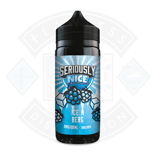 Buy Doozy Vape Seriously Nice Ice N Berg 0mg 100ml Shortfill