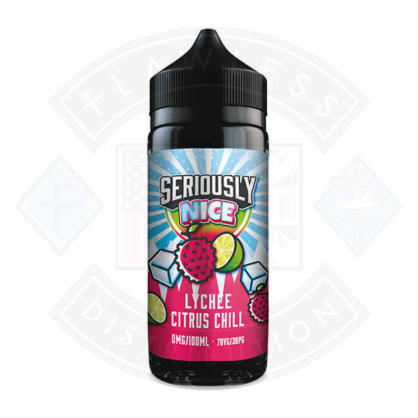 Buy Doozy Vape Seriously Nice Lychee Citrus Chill 0mg 100ml Shortfill