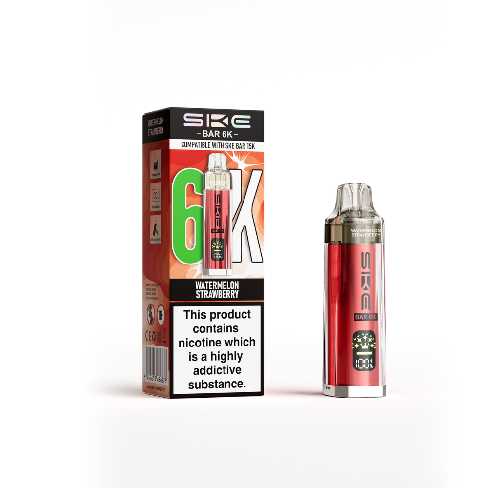 Buy SKE Bar 6K Prefilled Pod Kit Box of 5 Watermelon Strawberry