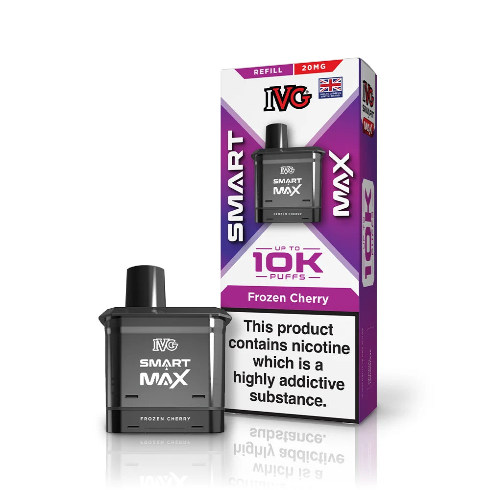 Buy IVG Smart Max 10k Replacement Pods Pack of 5 Frozen Cherry