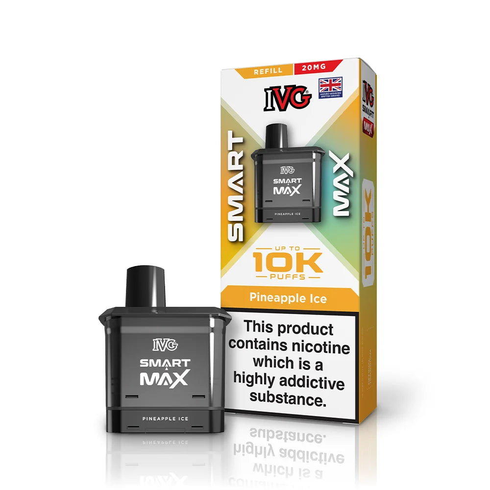 Buy IVG Smart Max 10k Replacement Pods Pack of 5 Pineapple Ice