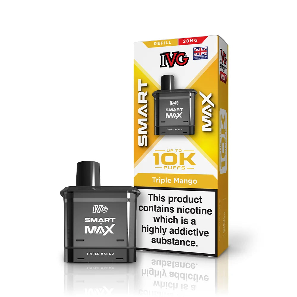Buy IVG Smart Max 10k Replacement Pods Pack of 5 Triple Mango